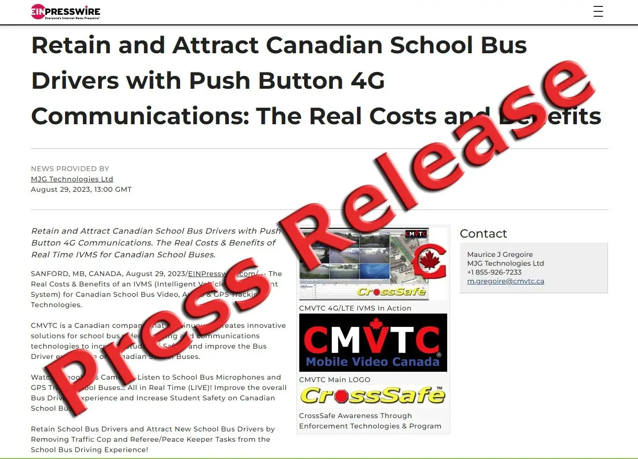 Press Release cover Pic