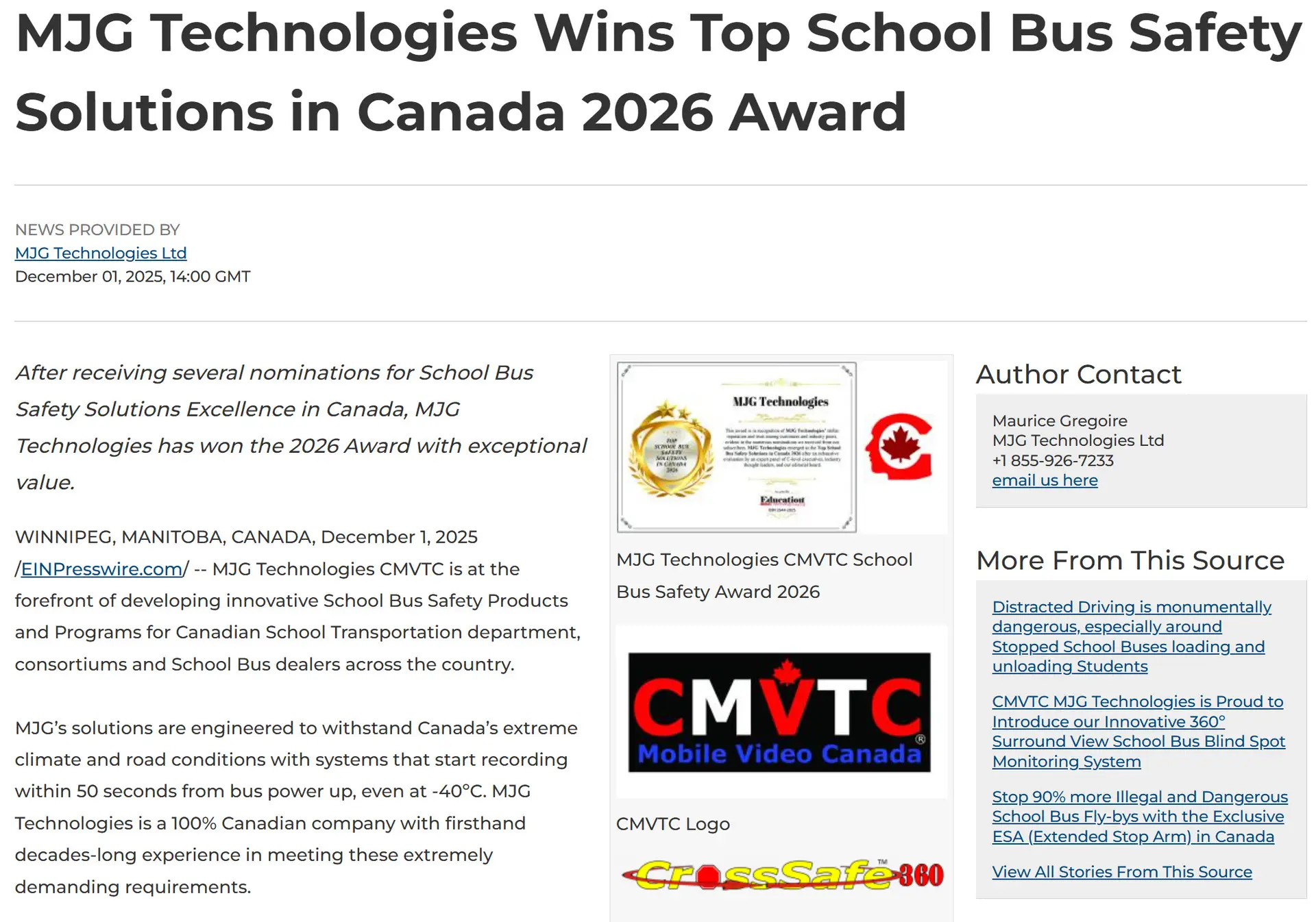 Press Release Dec 2025